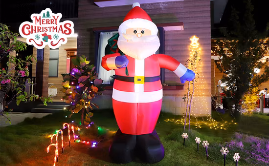 Празднование Рождества Старик из леса Перчатки из мешковины с ручкой